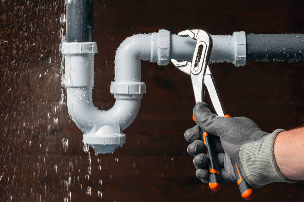 Professional Plumbing technician working in Hopedale, IL